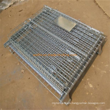 Collapsible Wire Bin Steel Storage Bin Mesh Pallet Bin Wire Mesh Bins